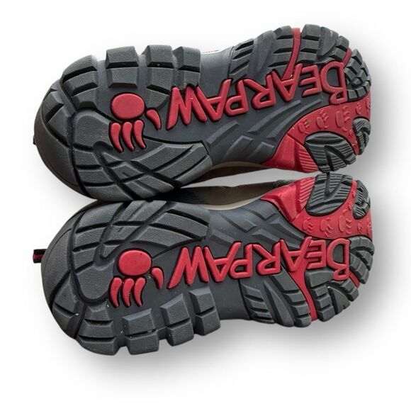 Bearpaw Women’s Corsica Boots Taupe Pink Hiker Hiking Boot Outdoor Size 8 - Picture 10 of 15